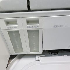 京都市内方面配達設置無料 良品 ファミリー向け 縦型洗濯乾燥機 8.0kg Panasonic DS04の画像