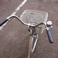 MIYATA 自転車 Make 26インチ カゴ付き ハンドルロックの画像