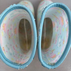 中古⚠️子供用雨靴☔️18センチの画像