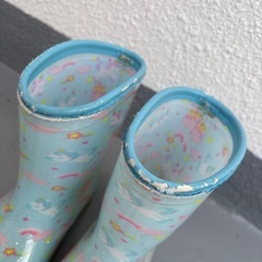 中古⚠️子供用雨靴☔️18センチの画像