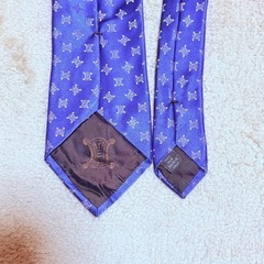 セリーヌ マカダム柄 トリオンフ ブランド ネクタイの画像