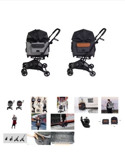 完了【美品】純正ペットカート