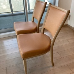 karimoku カリモク　ダイニングチェア2点セット　ほぼ新品...