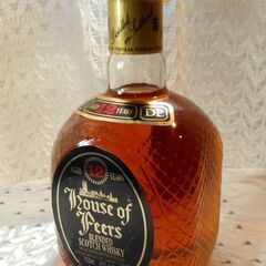    【出品中お酒全品１０％OFF】 House Of Peers 12 Year Old 1980s　ハウス オブ ピアーズ 12年 43％ 750ml スコッチの画像