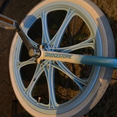一輪車スタンド付きの画像
