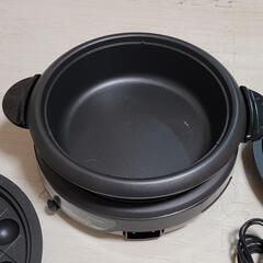 最終価格GP9100 テスコム　たこ焼きもできるグリル鍋の画像