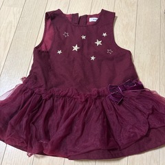 子供服　ノースリーブ　ワンピース