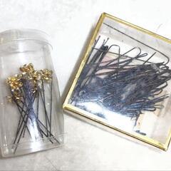  髪飾り ヘアピン  Uピン の画像