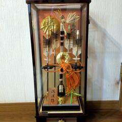 【美品/お値下げしました】端午の節句 破魔矢飾り/オルゴール付