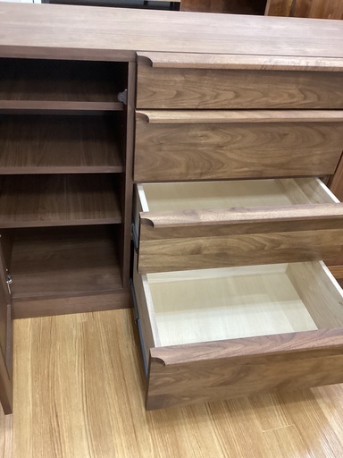 【トレファクマーケット久喜店】大川家具　キッチンカウンター　幅140cm