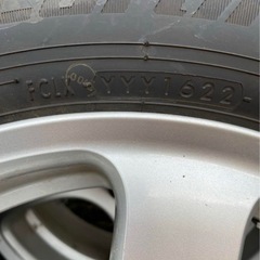 185/65/R15 夏タイヤ ホイールセット pcd100 4穴 日産純正 の画像