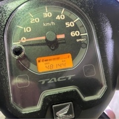 【売約済】美品 BT新品　現行車　実働 ホンダ AF79 タクト 4スト インジェクションバイク 原付 スクーターの画像