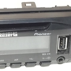 Pioneer DEH-470 カロッツェリア フロントUSB CDからUSB/iPodまで対応し中古品の画像