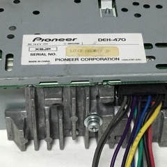 Pioneer DEH-470 カロッツェリア フロントUSB CDからUSB/iPodまで対応し中古品の画像