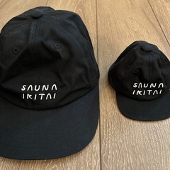 未使用品 SAUNA IKITAI & OVERRIDEキャップ...