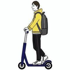 ＜あきる野エリア＞　簡単！電動キックボードのランプ取り付け作業