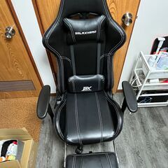 GALAXHEROゲーミング/オフィスチェア オットマン付き 1...