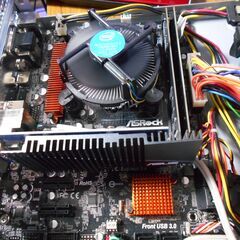 デスクトップパソコン Windows11 24H2 CPU i5-6500  GT710 メモリ8GB SSD256GB+HDD1TB Office2021の画像