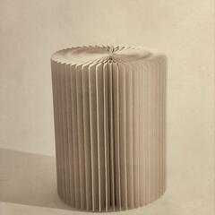 PAPER DECOR 畳式スツール チェア（紙製）未使用品*1個の画像