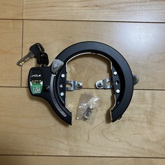 自転車ロック　馬てい型リング錠