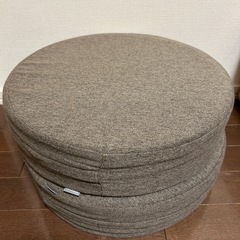 低反発x高反発・座布団クッション2個セット
