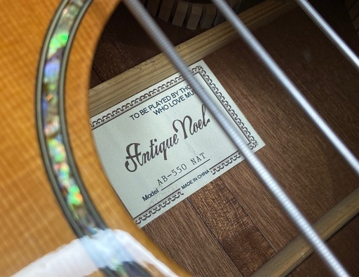 Antique Noel エレアコベース AB-550 NAT 廃盤品 Antique Noel エレアコベース AB-550 NAT 廃盤品 (リサイクルマート安