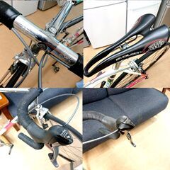 Panasonic ロードバイク 自転車 90年代 カスタム 18段切替 SHIMANO FSA BBB SMPの画像