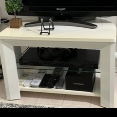 テレビ台　DVDプレーヤーセット