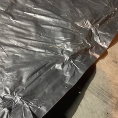 譲渡先決定【0円】260×340　養生シート　レジャーシート 作業シートの画像