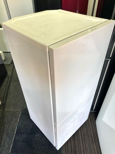 北九州市内配送無料　保証付き ツインバード 2ドア冷凍冷蔵庫 110L ホワイト ツインバード HR-E911