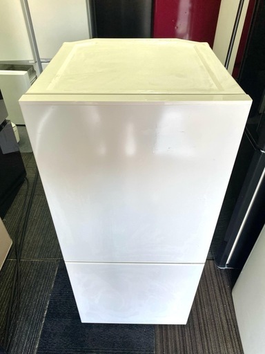 北九州市内配送無料　保証付き ツインバード 2ドア冷凍冷蔵庫 110L ホワイト ツインバード HR-E911