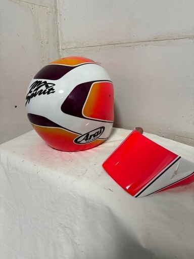 アライヘルメット mx2 arai スピリット 絶版希少品 arai mx spirit 青