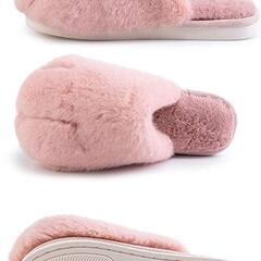 19.5cm 子供用スリッパ　キッズ　動物スリッパ もこもこ スリッパ32-33の画像