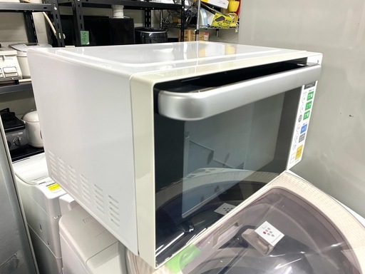 北九州市内配送無料　保証付き YMW-S18B1　ヤマダ電機オリジナル　フラットテーブル電子レンジ　(18L)