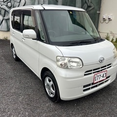 買取処分価格　タント　X 車検２年付き　パワースライド　ナビ付