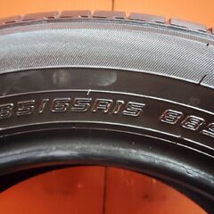 DUNLOP ENASAVE EC300 185/65R15 15インチ 1本 21年製 バリ溝 ノート フリード アクア アリオン プレミオ シエンタ等　(KTF242)の画像
