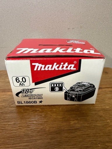 超‼︎超‼︎激安‼️【新品】マキタ  純正バッテリー 18v  6.0Ah