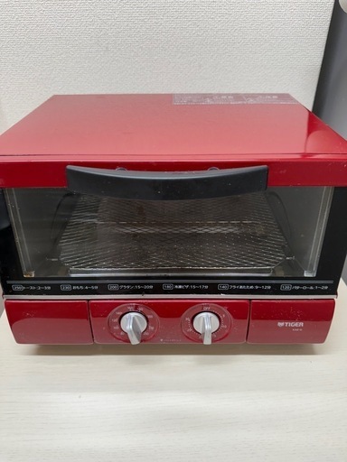 新品トレイ付！タイガーオーブントースターKAE-G13N 2019年製