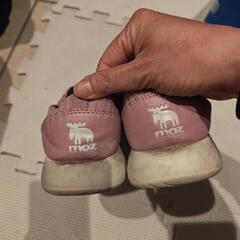 MOZ モズ ピンクスニーカー 23.0センチの画像