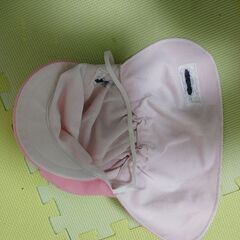 幼稚園/保育園の帽子 (ピンク色) の画像