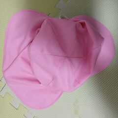 幼稚園/保育園の帽子 (ピンク色) の画像