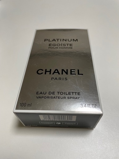 香水　CHANEL EGOISTEプラチナム100ml 1度のみ使用