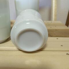 白い湯呑み　４個セットの画像