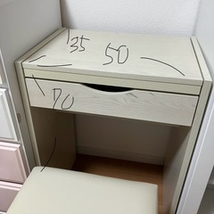 【商談中】ドレッサー　化粧机　の画像