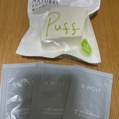 鏡、コスメセットの画像
