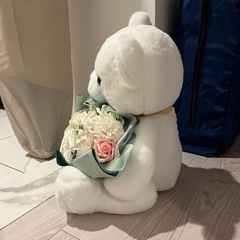 【4/11まで】クマ　ぬいぐるみ　ブーケの画像