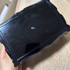 黒の蝶と花の装飾ケース
の画像