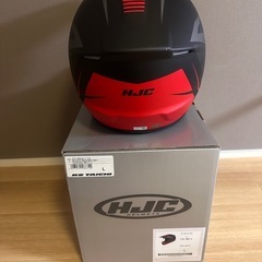 HJC HJH250BK11L CS-MXII ドリフト BLACK/RED (MC1SF) #Lの画像