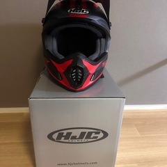 HJC HJH250BK11L CS-MXII ドリフト BLACK/RED (MC1SF) #Lの画像