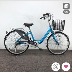【お引渡し決定]引取りできる方★(美品）自転車24インチ    